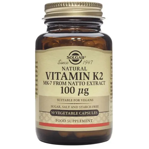 Solgar Vitamina K2 100mcg 50 Caps – imagen 4