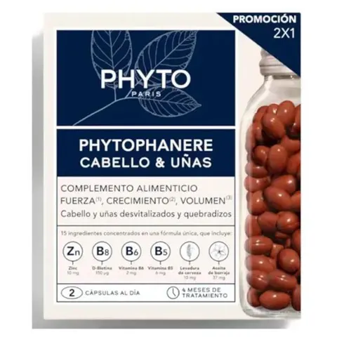 Phyto phanère 2x120 Cápsulas – imagen 3