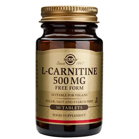 Solgar l-carnitina 500mg. 30comp. – imagen 3