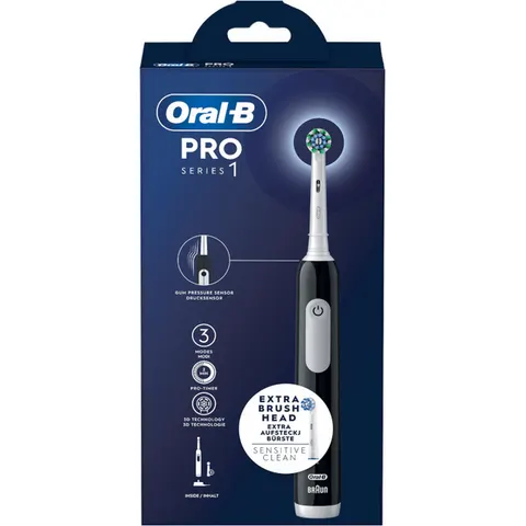 Oral-B Cepillo Eléctrico PRO 1 Negro – imagen 2