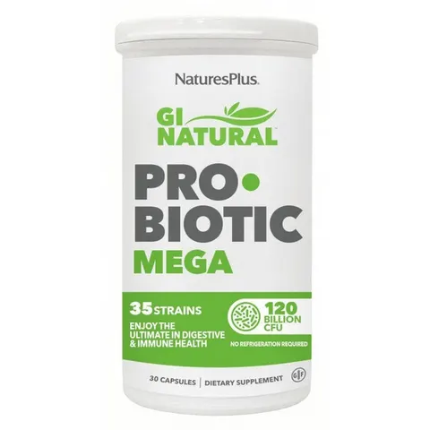 Nature's Plus GI Natural Probiotic Mega 30 cápsulas – imagen 2