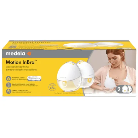 MEDELA Motion InBra Doble Extractor Manos Libres – imagen 2
