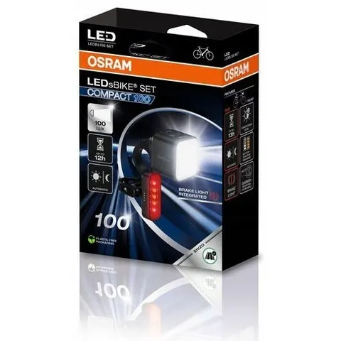 ams-OSRAM LEDBL105 Set Zestaw lamp, rower – zdjęcie 3