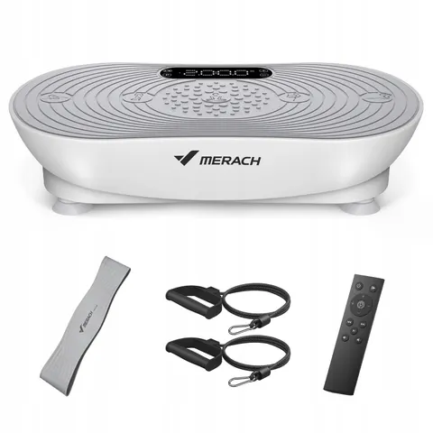 Merach 2533W1 Platforma wibracyjna biała – zdjęcie 2