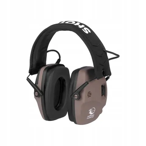 Słuchawki RealHunter Active ProSHOT Bt brązowe – zdjęcie 3