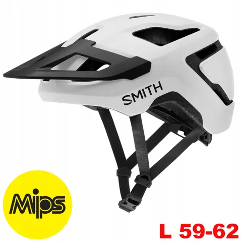 Kask Rowerowy Smith Pilot Mips Matte White 59-62 cm E00777#7BK – zdjęcie 3