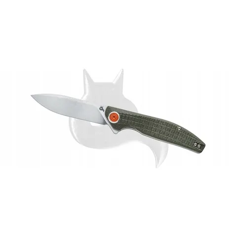 Nóż BlackFox Artia Green G10, Stone Washed D2 – zdjęcie 2