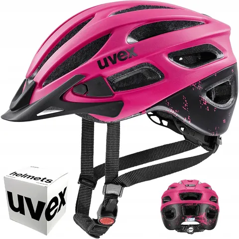 Kask rowerowy Uvex True CC różowy – zdjęcie 3