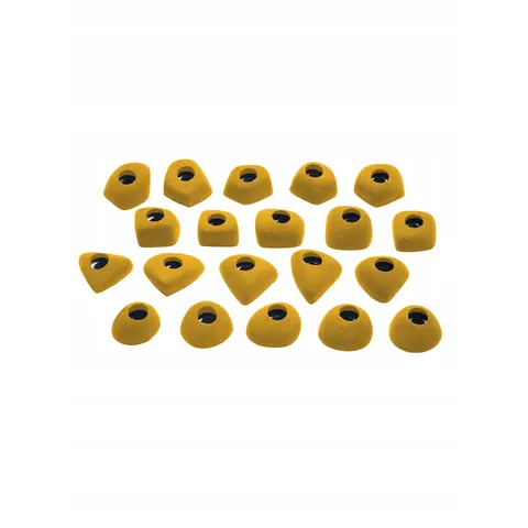 Ocun Footholds Set 1 Bolt-on Yellow – zdjęcie 3