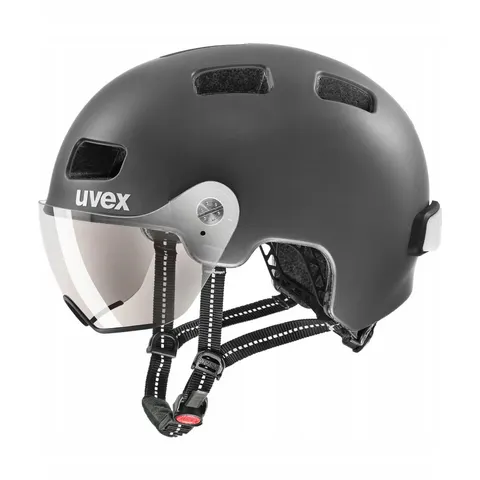Kask rowerowy Uvex Rush Visor r. 55-58 – zdjęcie 3
