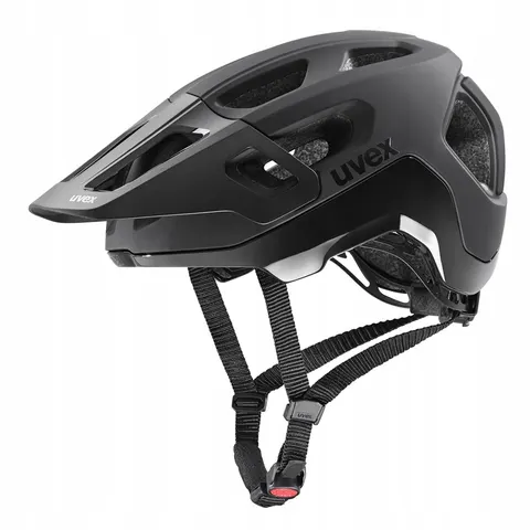 Uvex Kask React czarny matowy 52-56 cm – zdjęcie 2