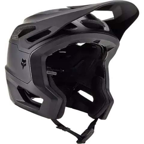 Kask Mtb Fox Dropframe Pro matte black L – zdjęcie 2