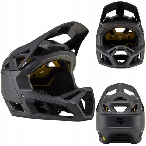 Kask rowerowy Fox Proframe matte black L – zdjęcie 3