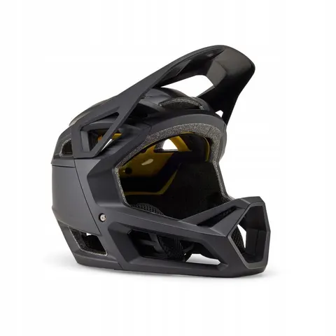 Kask rowerowy Fox Proframe Matte Black czarny mat – zdjęcie 3