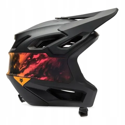 Kask rowerowy Fox Dropframe Pro Kairos Black czarny – zdjęcie 3