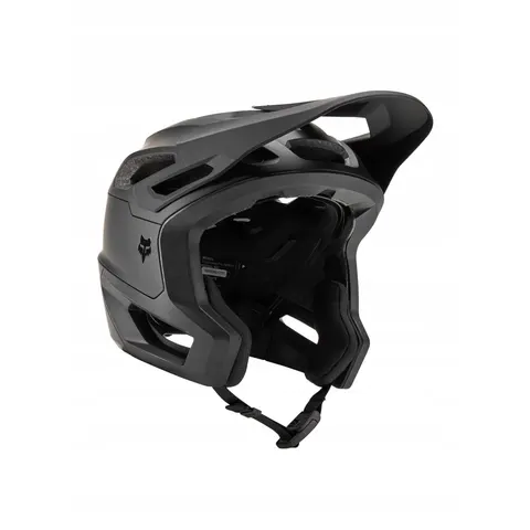 Kask Mtb Fox Dropframe Pro matte black S – zdjęcie 3