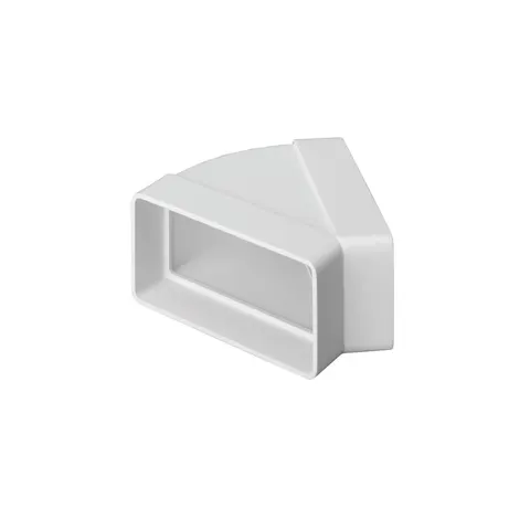 Domus DD055 System 100 45° Horizontal Bend 110 x 54mm – image 2