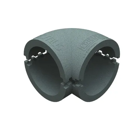 Domus TS590 EasiPipe 90° Bend Insulation Shell 125mm – image 2