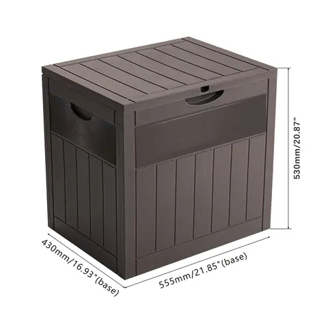 126L PP Garden Storage Box with Combination Padlock – GS190090 – image 2