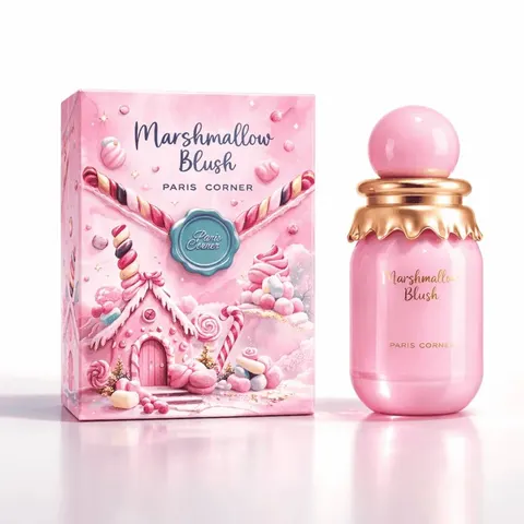 Paris Corner Marshmallow Blush Unisex Eau de Parfum – 100ml – image 4