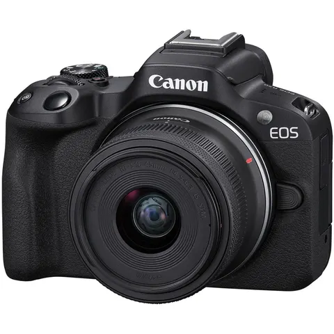 Canon EOS R50 APS-C Camera inc Lens – Black – image 2