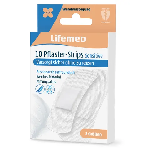 Lifemed 10 Pflaster - Strips 10 St Pflaster – 99002 – Bild 2