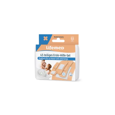 Lifemed Erste-Hilfe-Pflaster-Set, 43-teilig – Bild 2