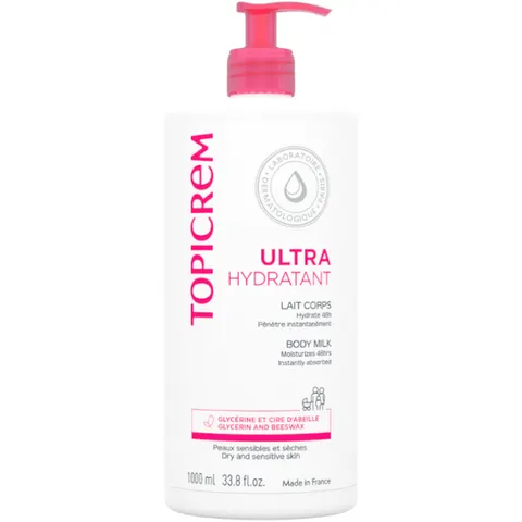 Topicrem Uh Body Milk 1000mL – imagen 2