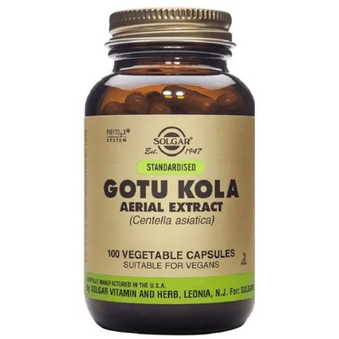 Solgar Gotu Kola 100 VCaps – imagen 2