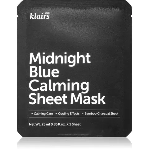 Klairs Blue Calming Midnight Sheet Mask 25 ml – zdjęcie 2