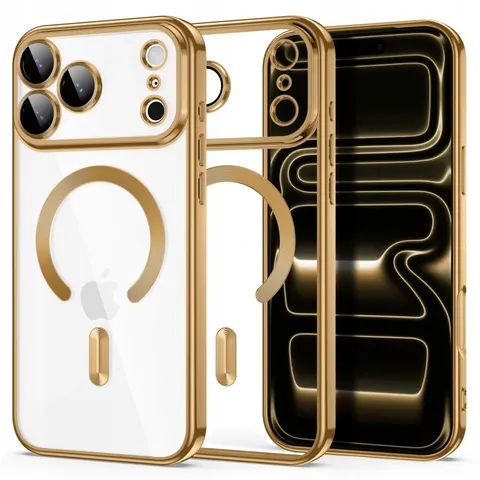Tech-protect Magflex Magsafe Iphone 17 PRO/18 Pro Shiny Gold – zdjęcie 2