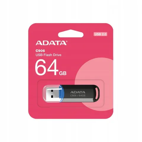 Adata Flashdrive C906 64GB Usb 2.0 Black – zdjęcie 3