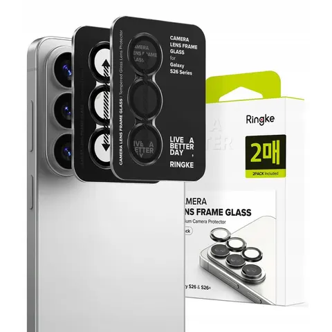 Ringke Osłona Aparatu Do Galaxy S26+ Plus Camera Frame Protector 2-PACK – zdjęcie 2