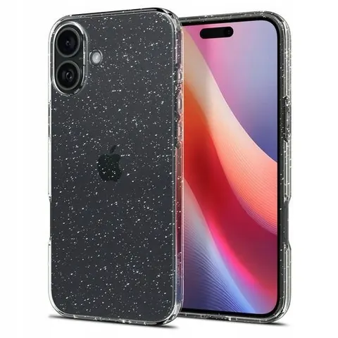 Spigen Liquid Crystal iPhone 16 Plus6.7" Glitter crystal ACS08065 – zdjęcie 2