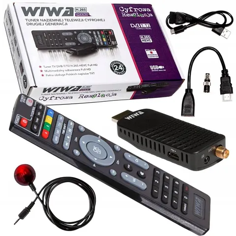 Wiwa Tuner DVB-T/T2 H.265 Mini – zdjęcie 2