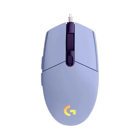 Mysz Usb Optical G102 Lightsy Purple 910-005854 Logitech – zdjęcie 2