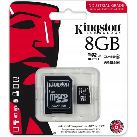 Karta Sd Kingston Industrial 8 Gb – zdjęcie 2