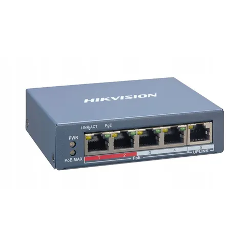 Switch Hikvision DS-3E1105P-EI(O-STD)V2 LinkVu – zdjęcie 2