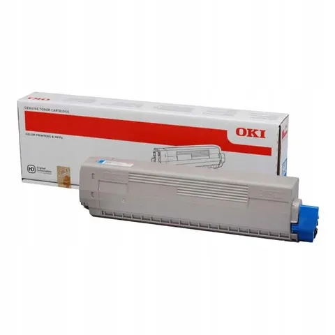 Toner Oki 44844507 niebieski (cyan) – zdjęcie 2