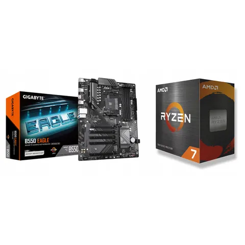 Zestaw Amd Ryzen 5 5600 Gigabyte B550 Eagle – zdjęcie 4