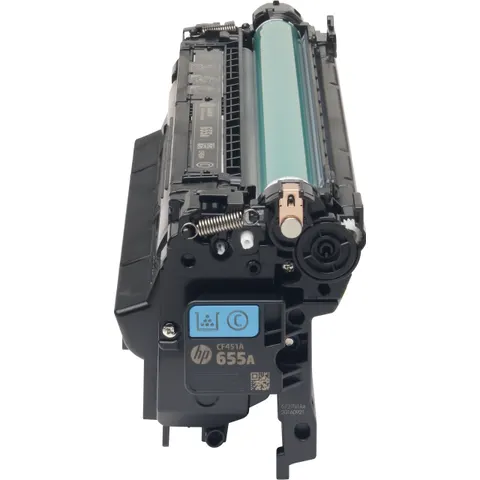 Toner Hp 655A CF451A niebieski (cyan) – zdjęcie 2