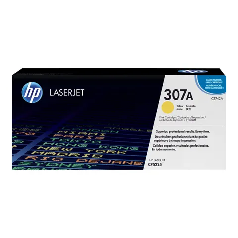 Żółty toner Hp 307A CE742A – zdjęcie 2