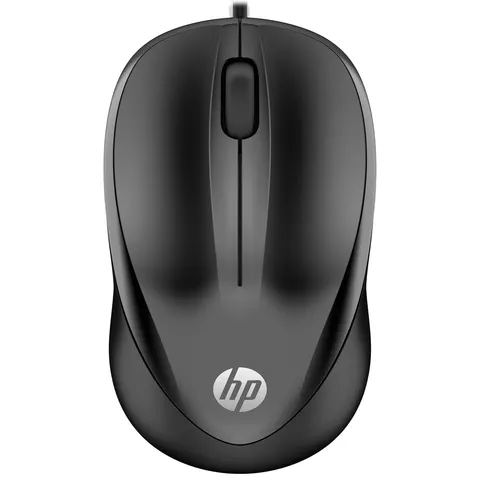 HP Wired Mouse 1000 – Black – image 2