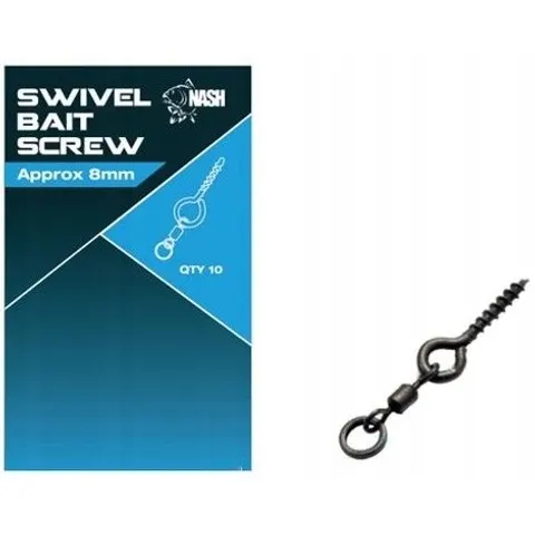 Nash Swivel Bait Screw 13mm – zdjęcie 5