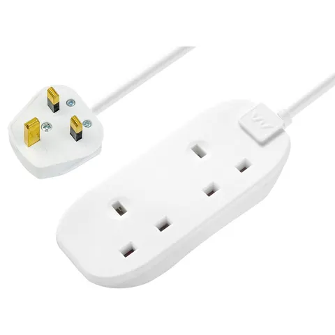 Masterplug 2 Socket 5m Extension Lead – image 2