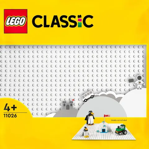 LEGO 11026 Classic Baseplate 32x32 White – image 3