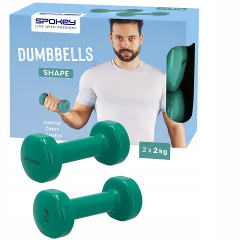 Zestaw hantli 2x2kg Shape – zdjęcie 4