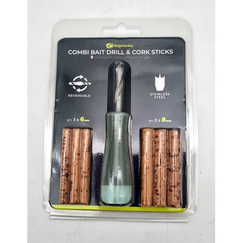 RidgeMonkey Combi Bait Drill & Cork Sticks – zdjęcie 5
