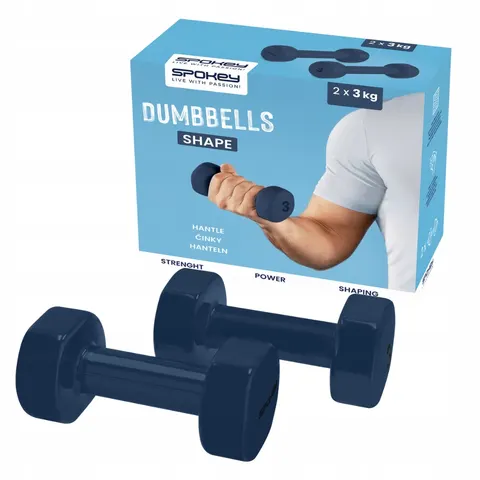 Zestaw hantli 2x3kg Shape – zdjęcie 3