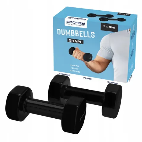 Zestaw hantli 2x4kg Shape – zdjęcie 2